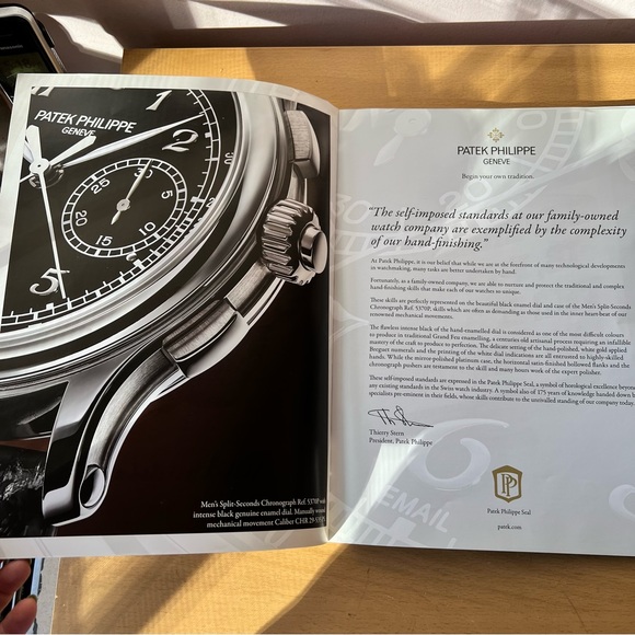 Patek Philippe The Interantional Magazine Volume III Number 12 Watch Catalog - Picture 7 of 16